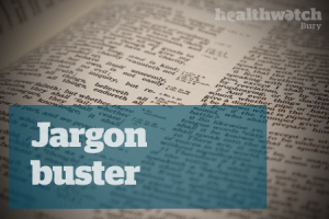 Jargon buster button